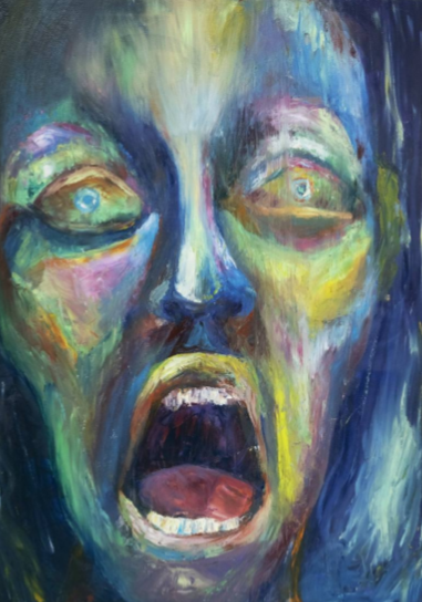 Cry painting - Wanlin Cai